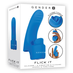 Gender X Double stimulateur Flick It 8 x 2.5cm